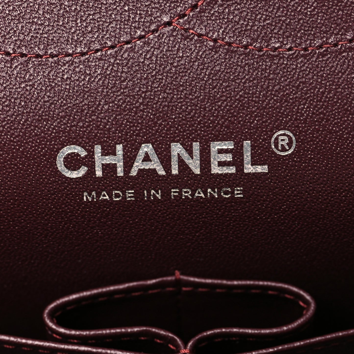 Lambskin Quilted Jumbo Double Flap Black