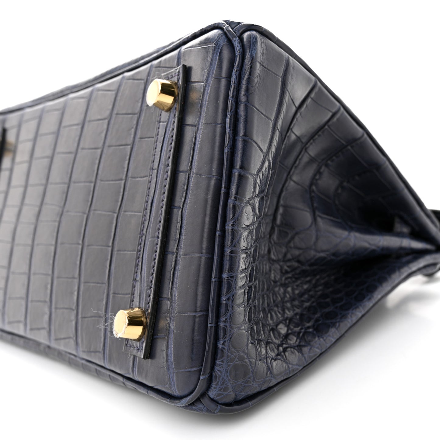 Matte Alligator Birkin 25 Bleu Indigo