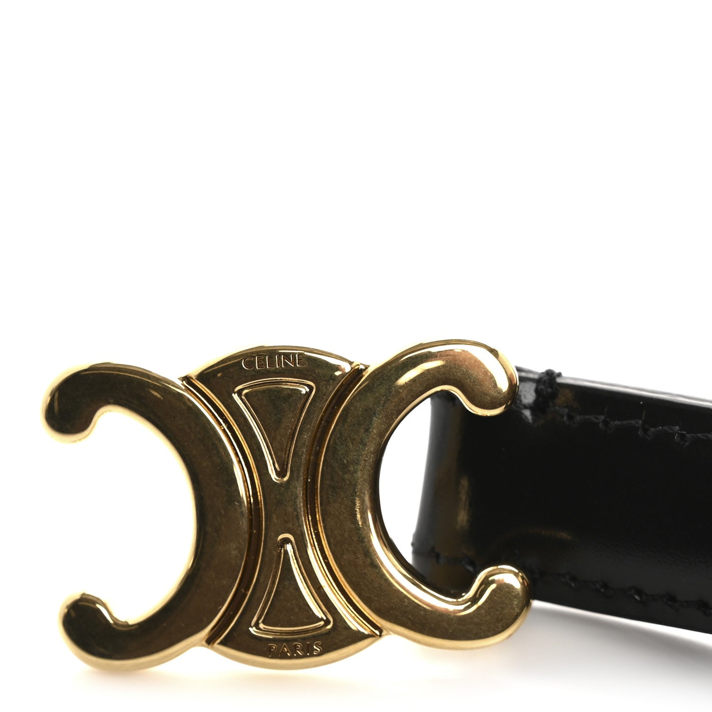 Box Calfskin Small 25mm Triomphe Belt 70 28 Black