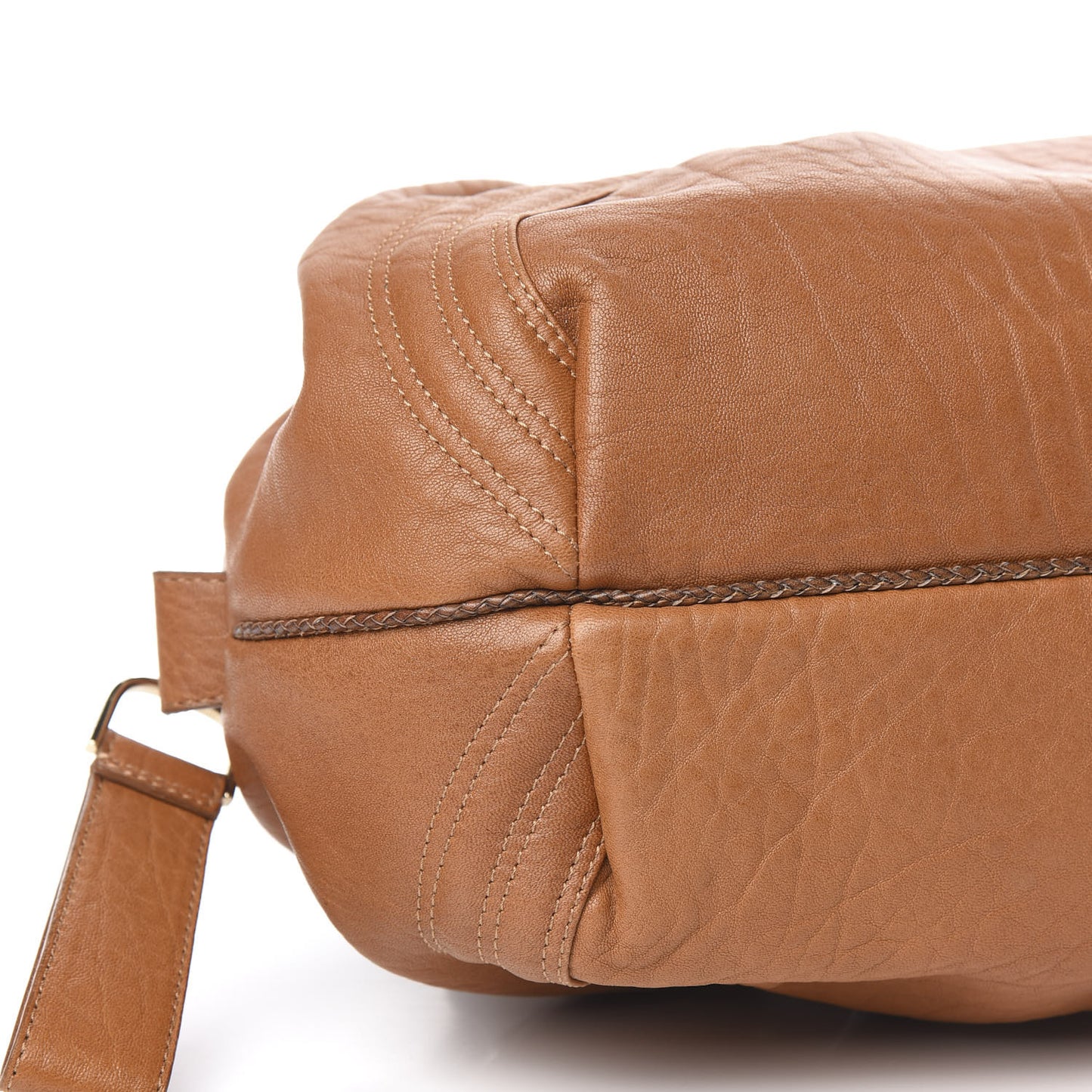 Nappa Nuvolata Spy Bowler Cognac