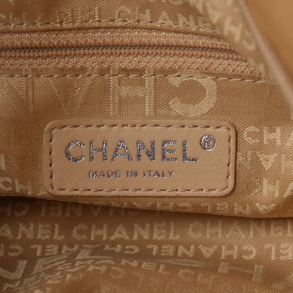 Chanel Lambskin Stitched Medium Ultimate Soft Tote Beige 8 of 18