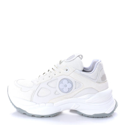 Louis Vuitton Calfskin Run 55 Sneakers 38.5 White 1 of 8