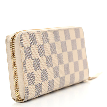 Louis Vuitton Damier Azur Clemence Wallet 3 of 8