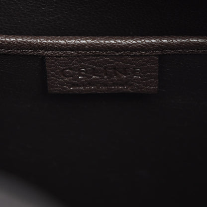 Celine Goatskin Nano Luggage Dark Taupe 7 of 10