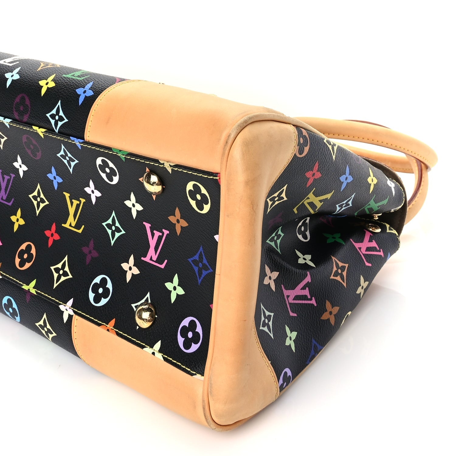 Louis Vuitton Monogram Multicolor Beverly GM Black 8 of 8