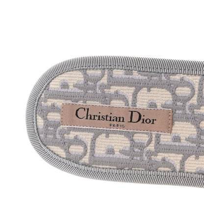 Christian Dior Velvet Oblique Chez Moi Sandal 41 Grey Stone 8 of 12