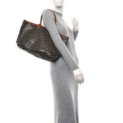 Goyard Goyardine Saint Louis PM Black Gold 2 of 10