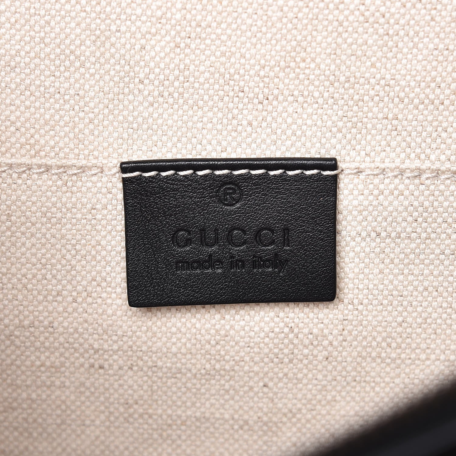 Gucci Moon Calfskin Web Large Dionysus Bamboo Top Handle Bag Black 9 of 15