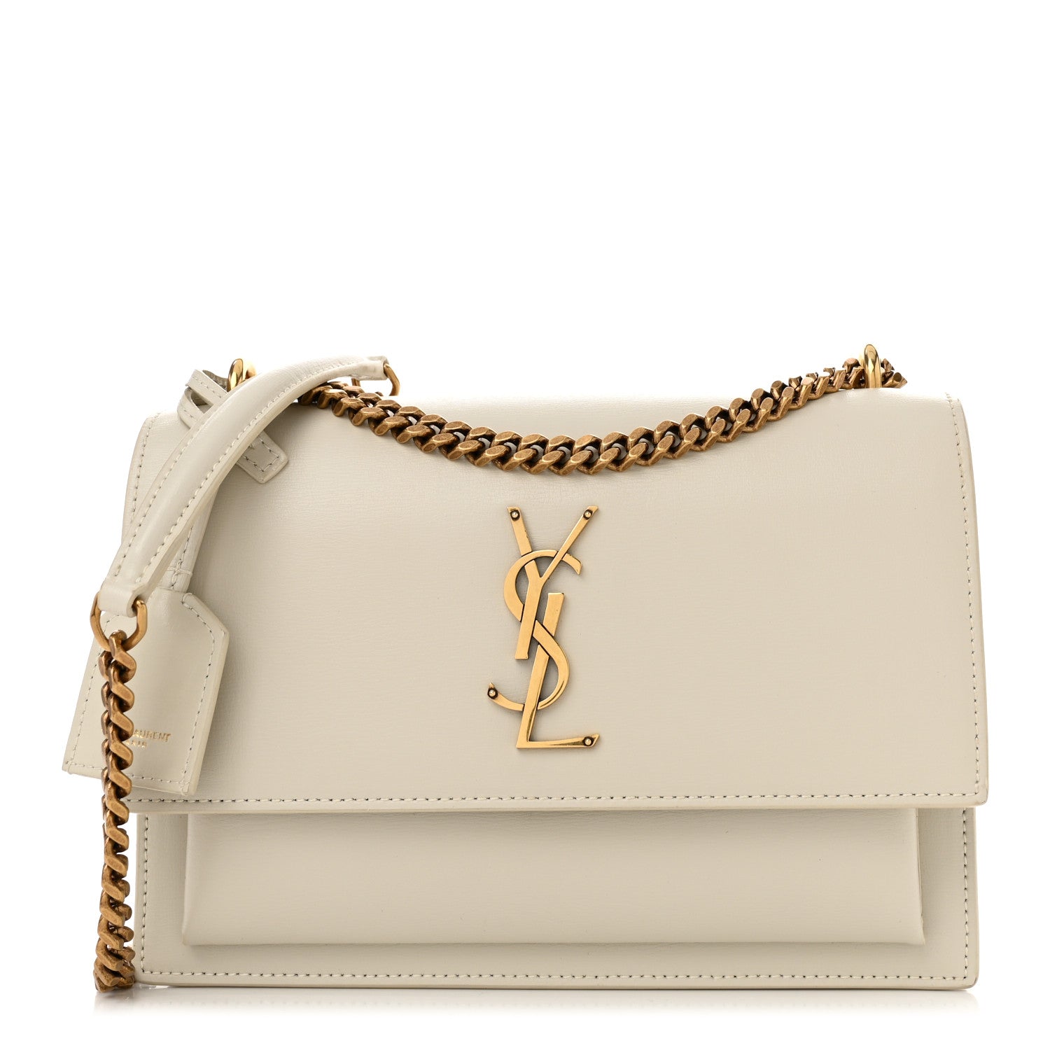 Saint Laurent Calfskin Medium Monogram Sunset Crema Soft 1 of 12