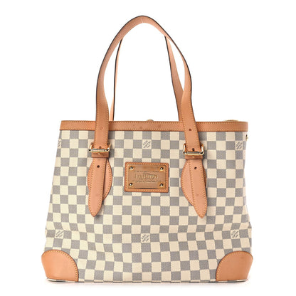 Louis Vuitton Damier Azur Hampstead MM 1 of 8