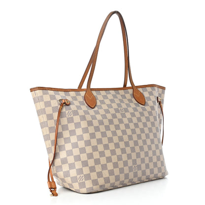 Louis Vuitton Damier Azur Neverfull MM 3 of 13