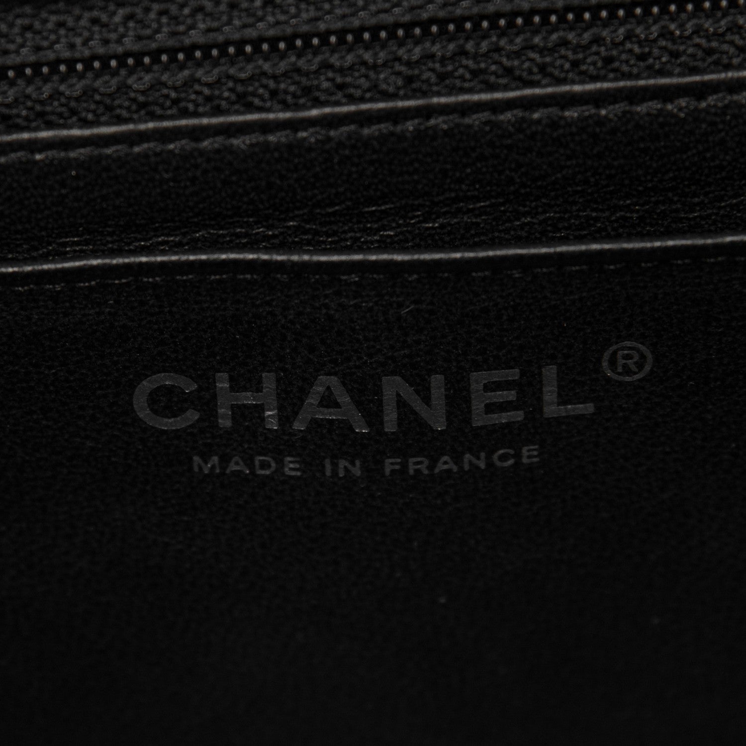 Chanel Crumpled Calfskin Quilted Mini Rectangular Flap So Black 7 of 8