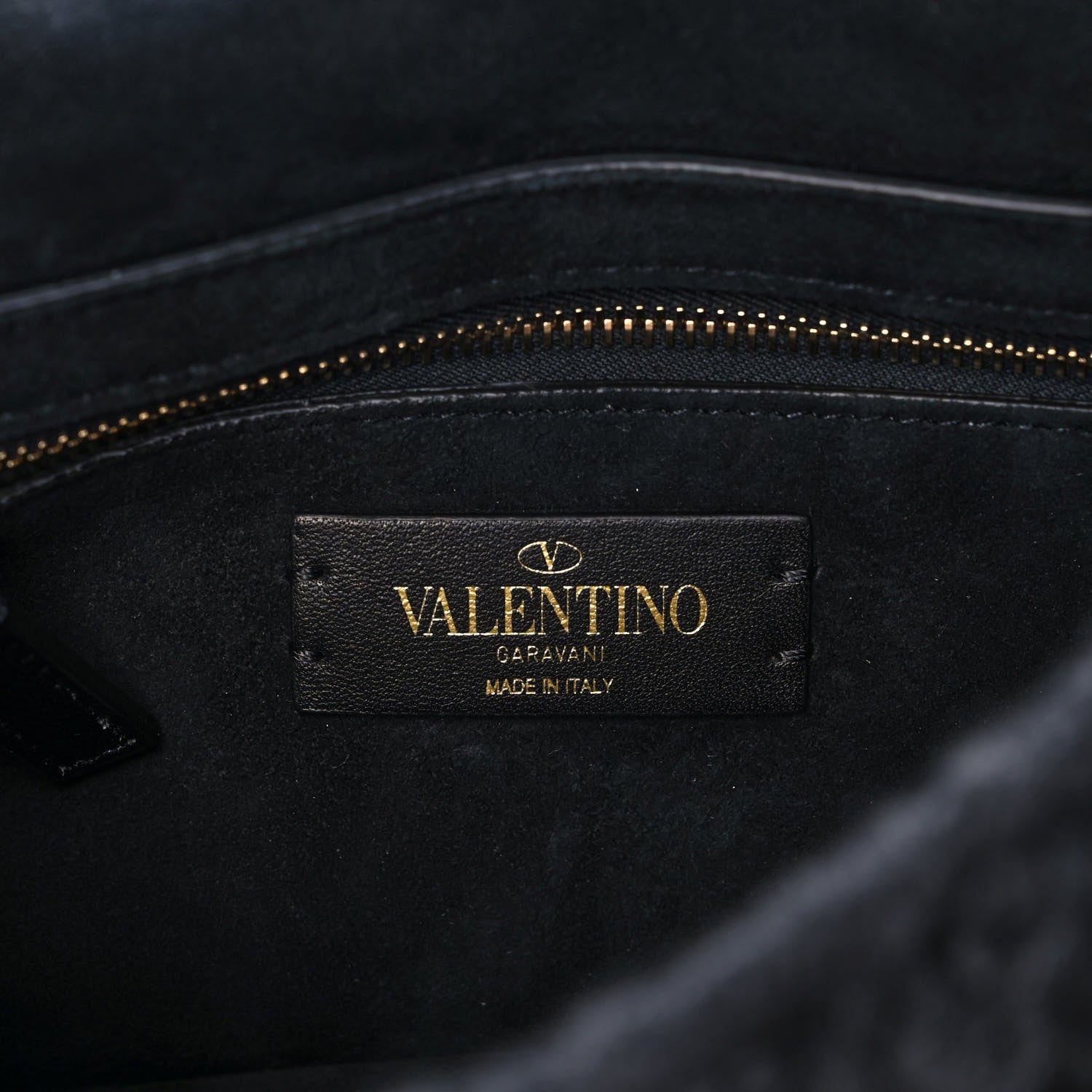 Valentino Garavani Cashmere Knit Medium Roman Stud Shoulder Bag Grey 6 of 10