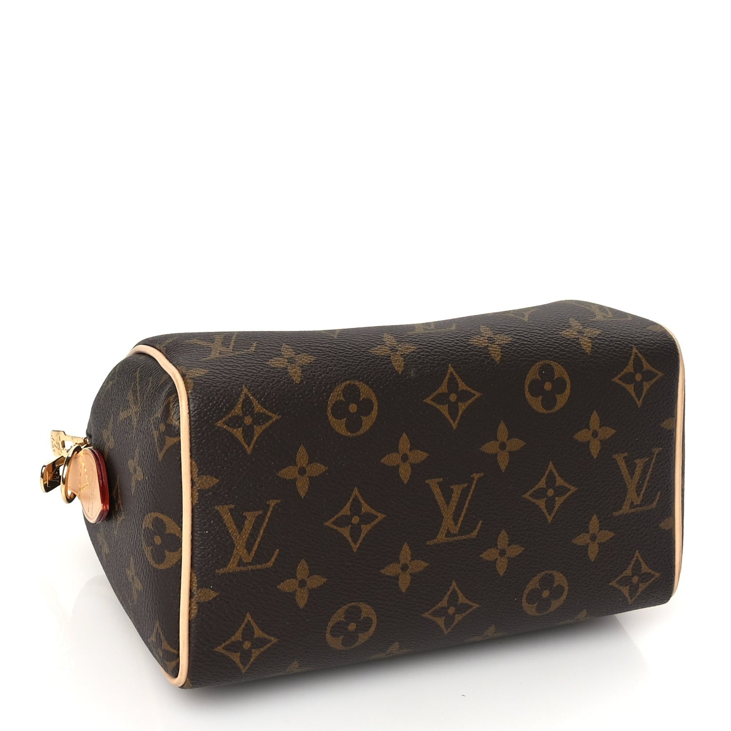 Louis Vuitton Monogram Speedy Bandouliere 20 Beige 3 of 8