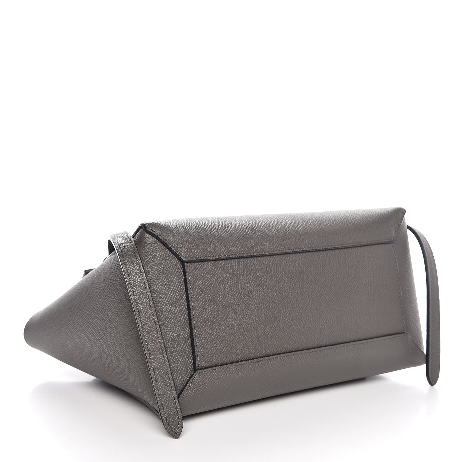 Celine Grained Calfskin Micro Belt Bag Grey 6 of 9
