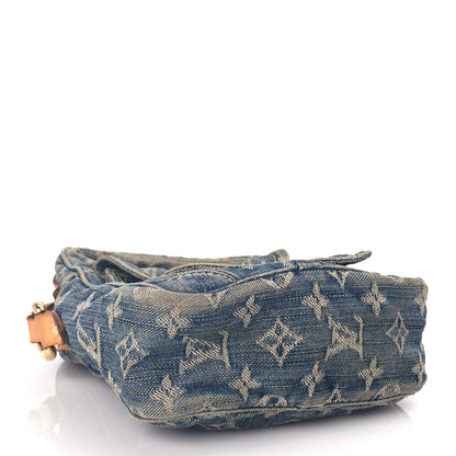 Louis Vuitton Monogram Denim Danube Blue 3 of 8