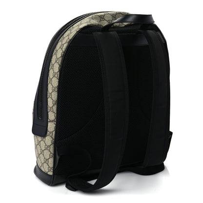 Gucci GG Supreme Monogram Medium Backpack  Black 2 of 8