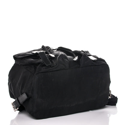 Prada Nylon Vela Medium Backpack Black 4 of 7