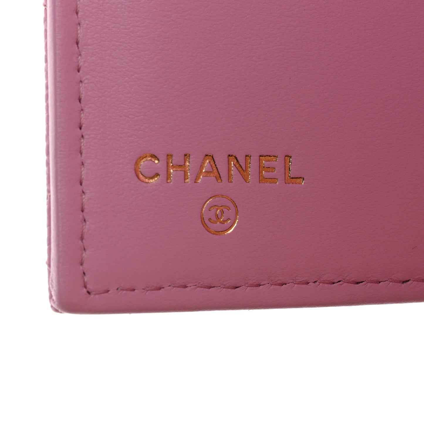 Caviar Quilted Medium Flap Wallet Pink