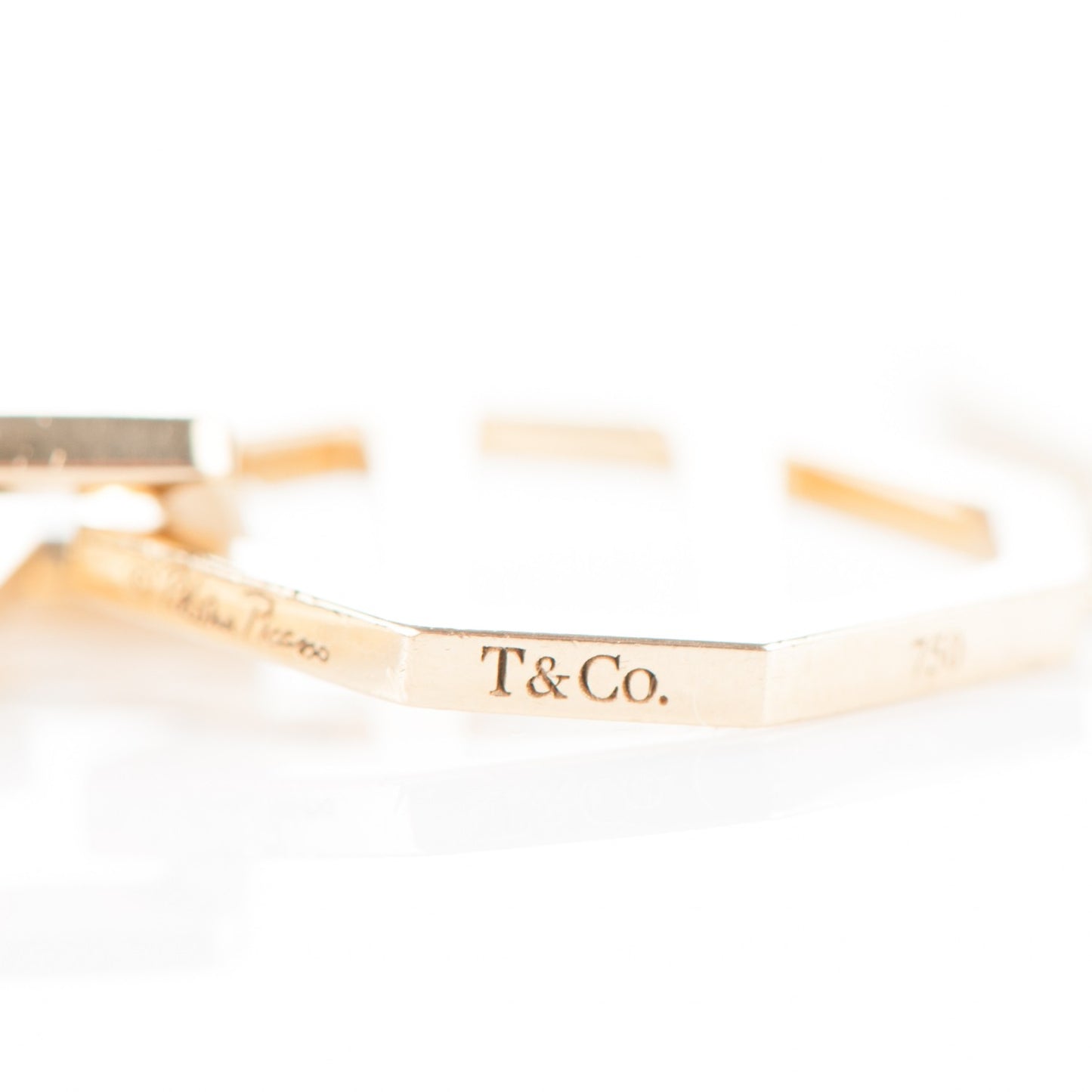 18K Yellow Gold Medium Zellige Link Bracelet