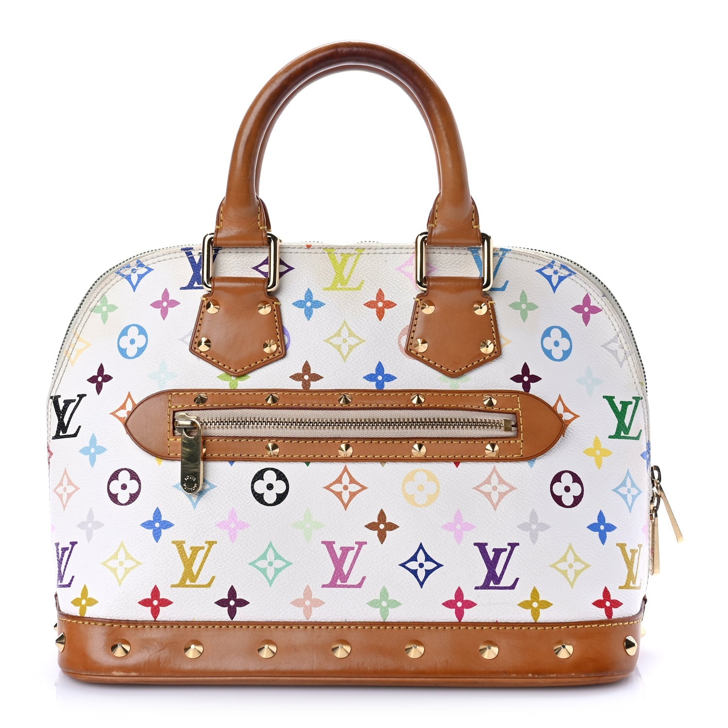 Louis Vuitton Monogram Multicolor Alma White 1 of 7