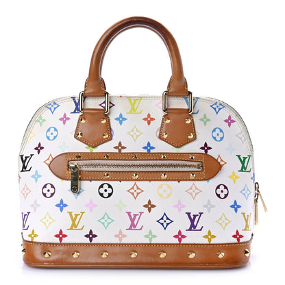 Louis Vuitton Monogram Multicolor Alma White 1 of 7
