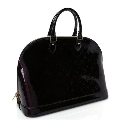 Louis Vuitton Vernis Alma GM Amarante 2 of 8