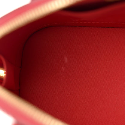 Louis Vuitton Vernis Alma BB Cherry 11 of 11