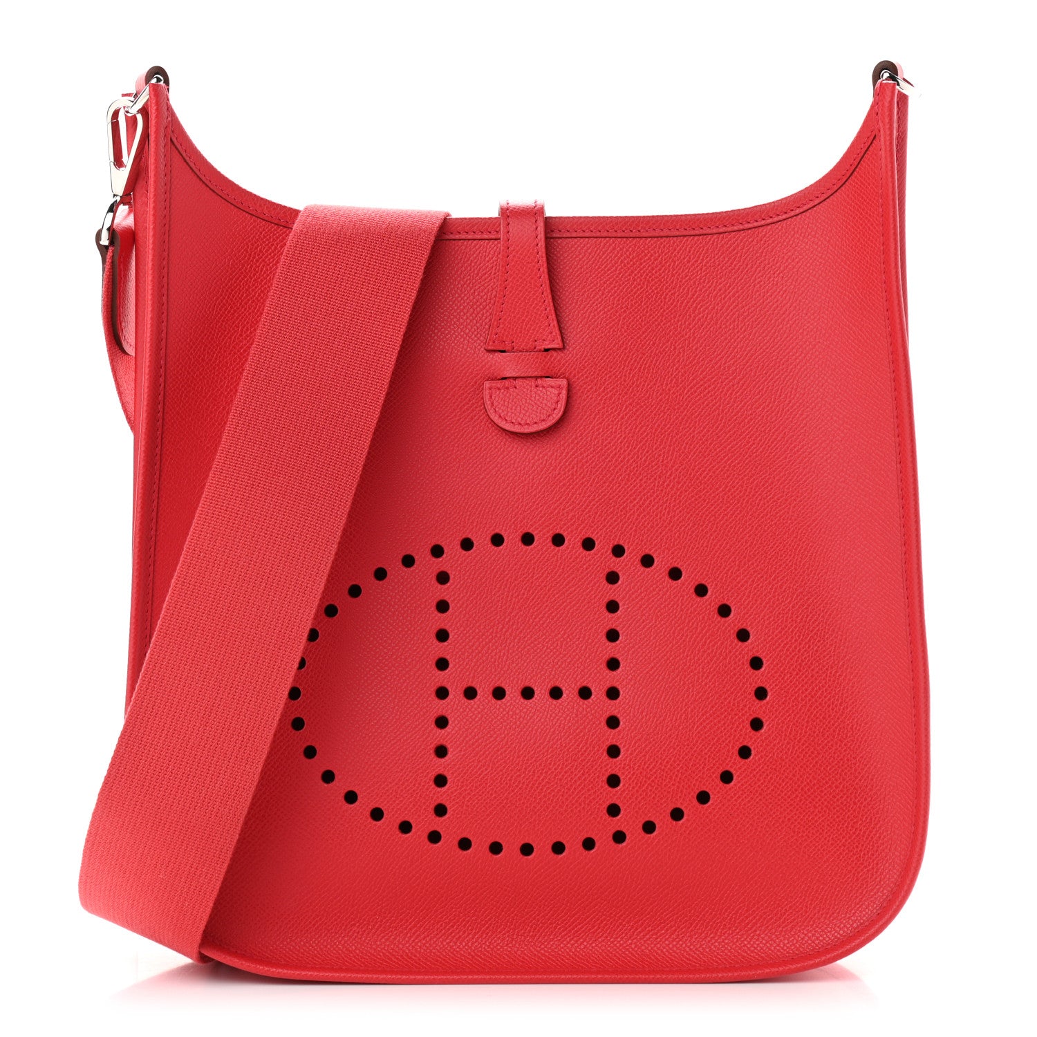 Hermes Epsom Evelyne PM Vermillion 1 of 9