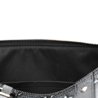 Louis Vuitton Calfskin Debossed Monogram Versailles City Keepall Charcoal 10 of 11