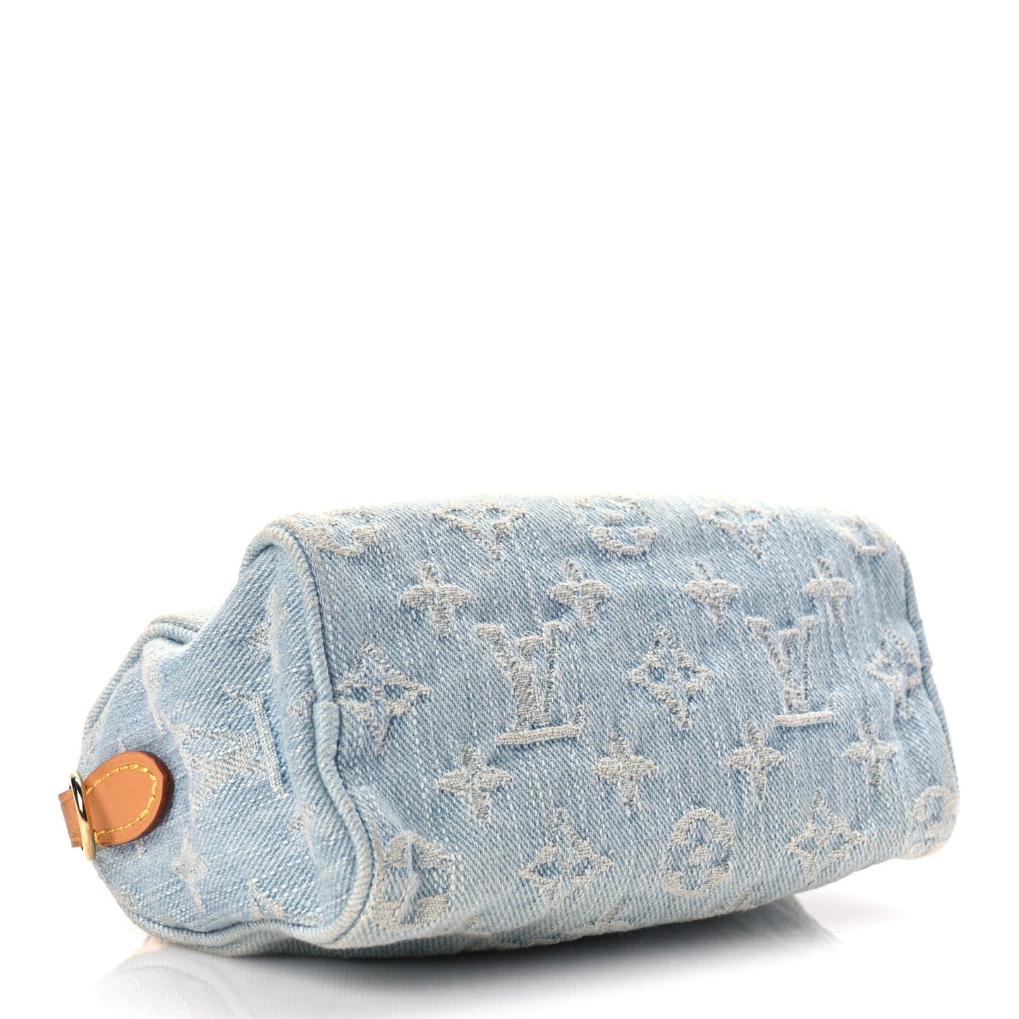 Monogram Denim Nano Speedy Sky Blue