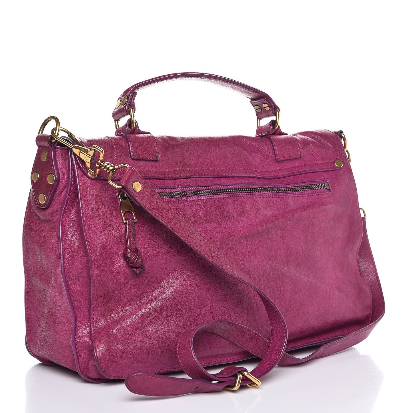 Lambskin Medium PS1 Satchel Orchid