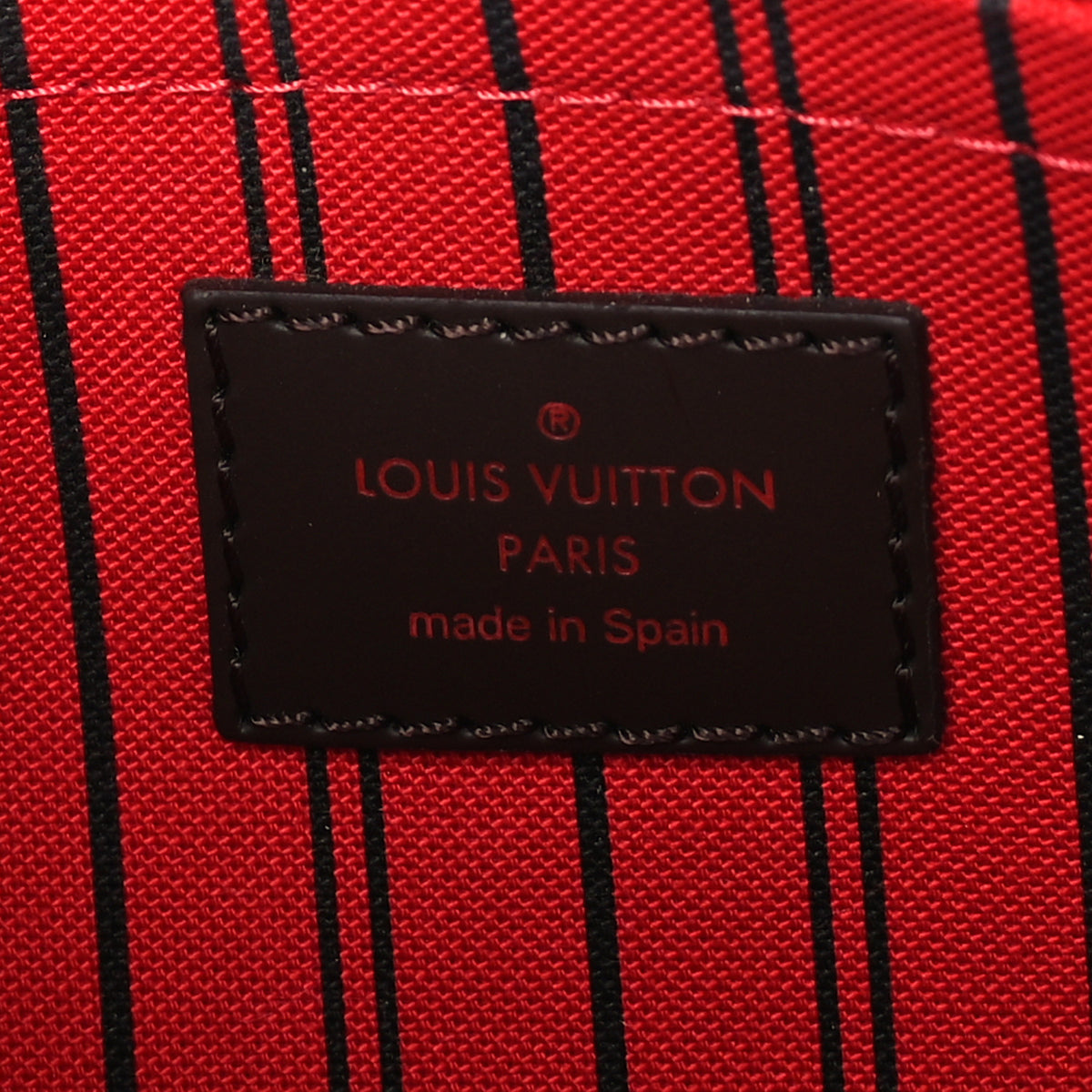 Damier Ebene Neverfull MM GM Pochette
