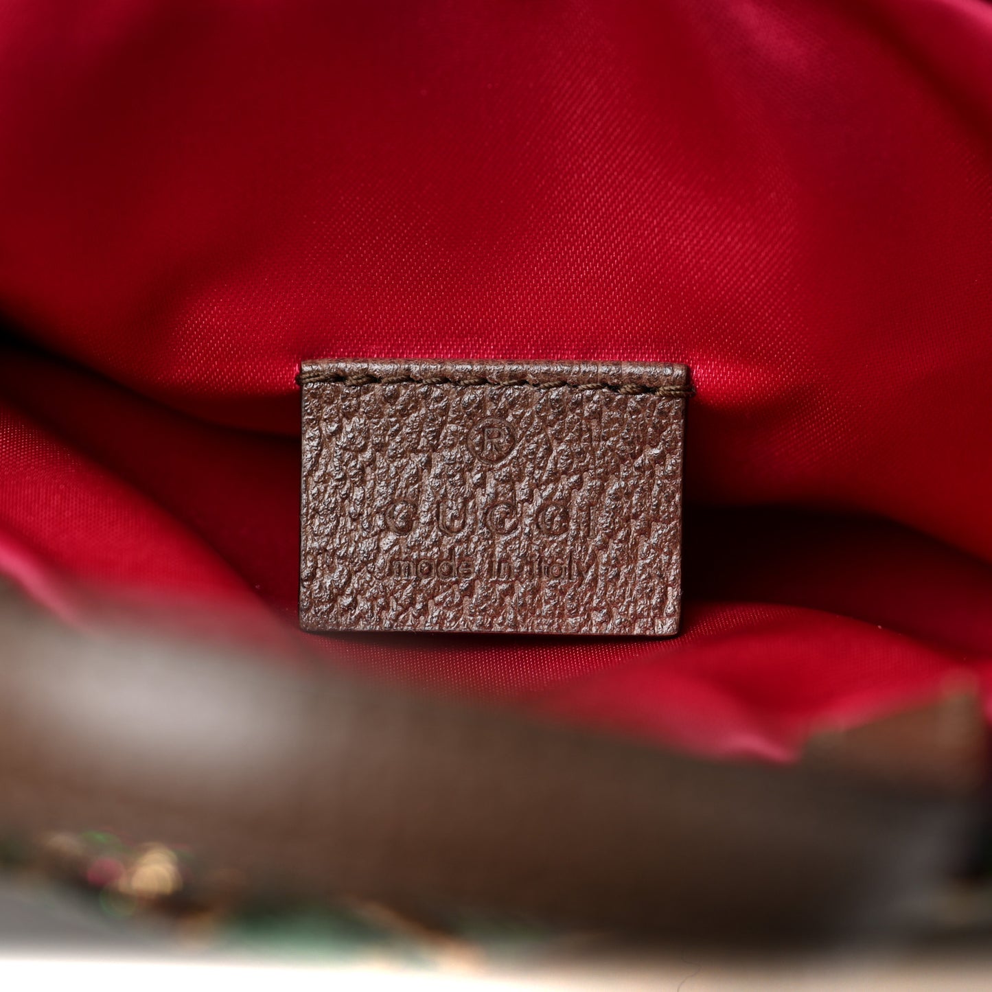 Brocade Animalier Bow Drawstring Backpack Multicolor