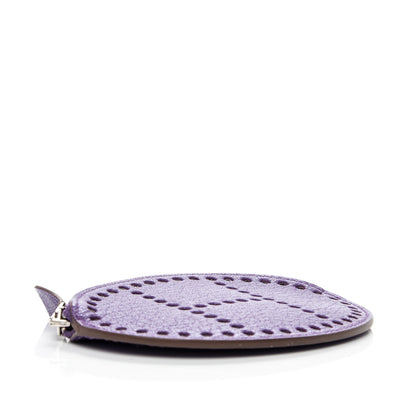 Hermes Chevre Mysore Evelyne Coin Purse Parma 4 of 7
