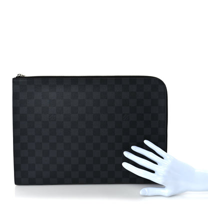 Louis Vuitton Damier Graphite Pochette Jour GM 2 of 7