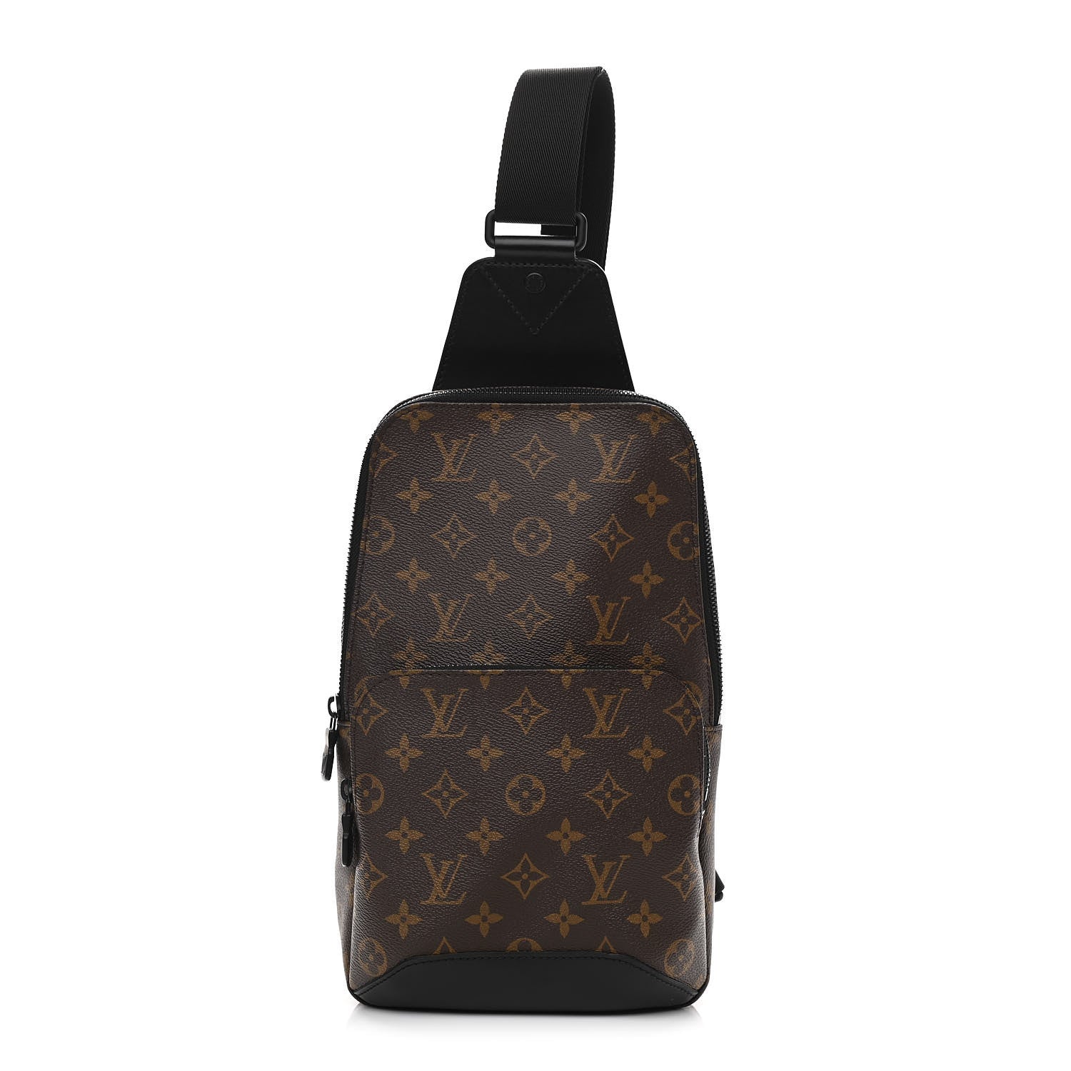 Louis Vuitton Monogram Macassar Avenue Sling Bag 1 of 10