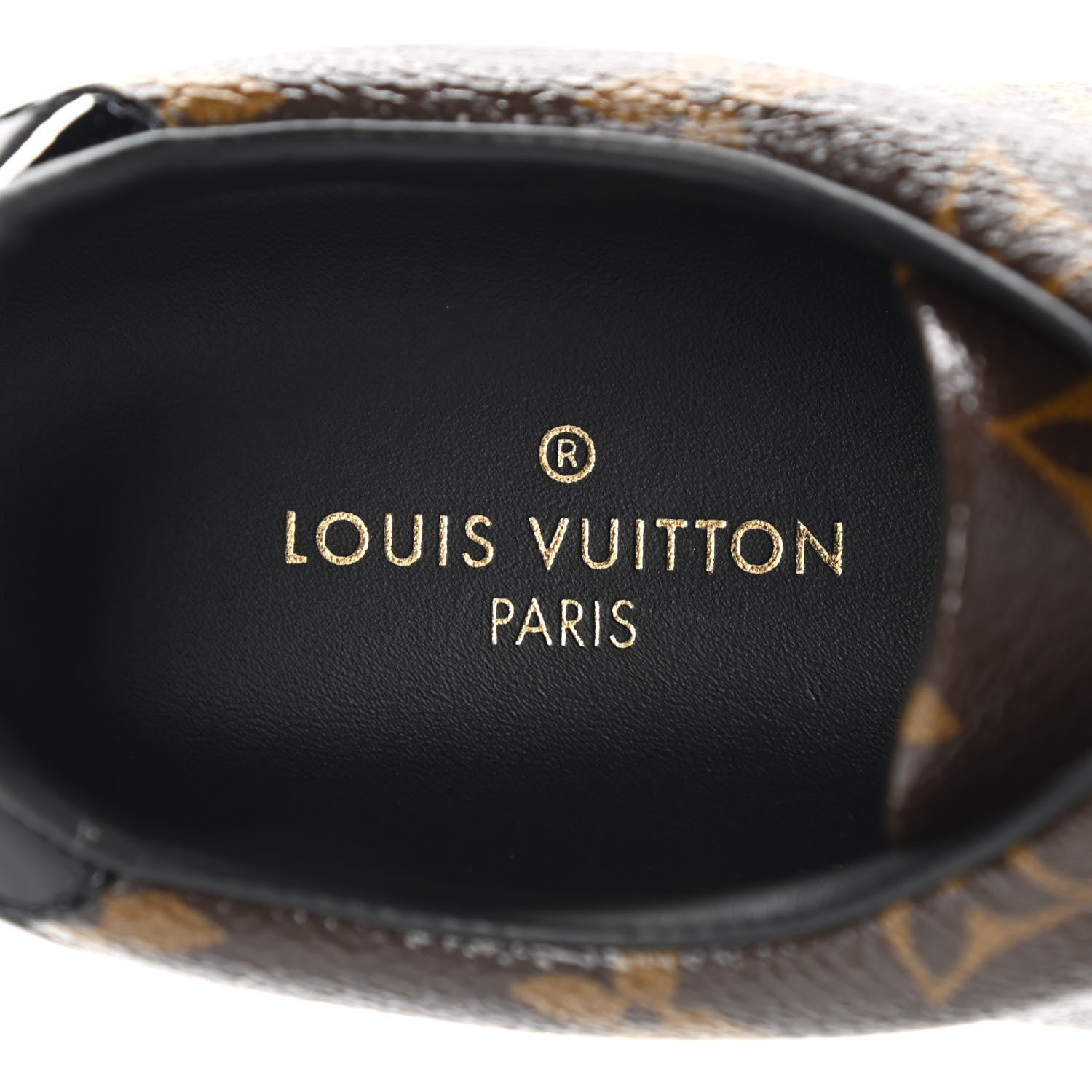 Louis Vuitton Patent Monogram Frontrow Sneakers 36 8 of 8