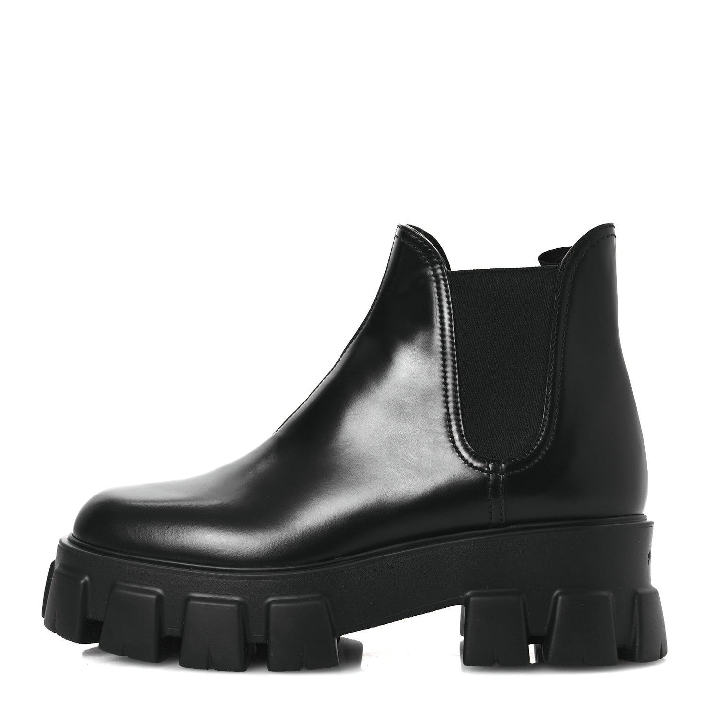 Spazzolato Rois Monolith Chelsea 55mm Ankle Boots 41 Black