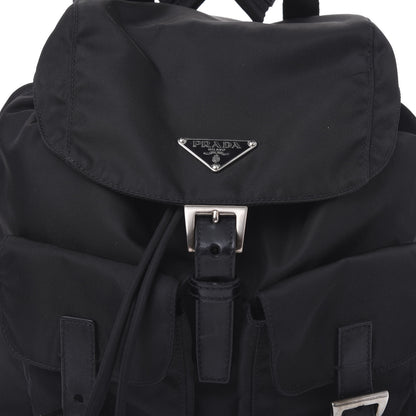 Prada Nylon Vela Medium Backpack Black 8 of 8