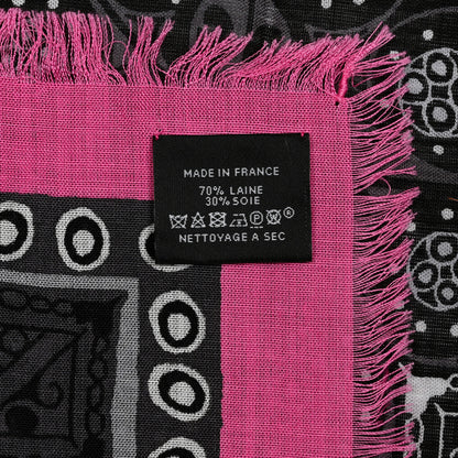 Hermes Wool Silk Namaste Scarf 100 4 of 4