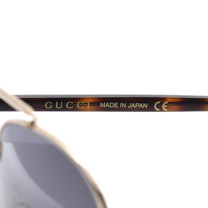 Gucci Aviator Sunglasses GG0043SA Tortoise 6 of 6
