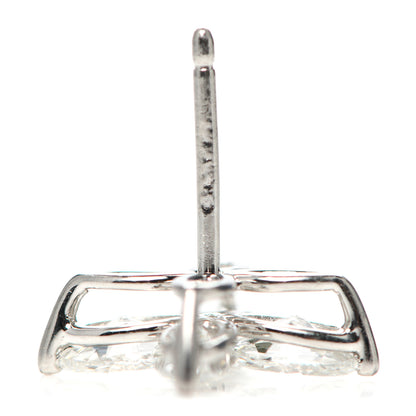 Tiffany Platinum Diamond Large Victoria Earrings 4 of 4