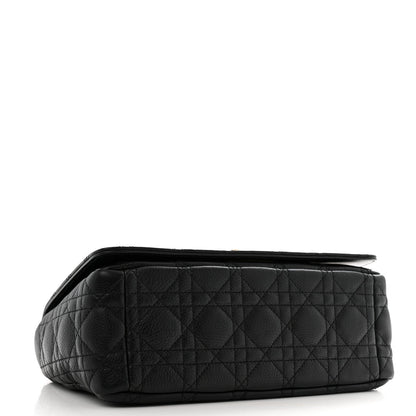 Christian Dior Calfskin Cannage Medium Caro Bag Black 4 of 7