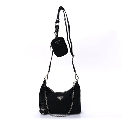 Prada Nylon Re-Edition 2005 Shoulder Bag Black 1 of 9