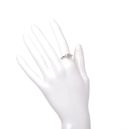 Tiffany Platinum Diamond .70ct Solitaire Engagement Ring 51 5.75 2 of 7