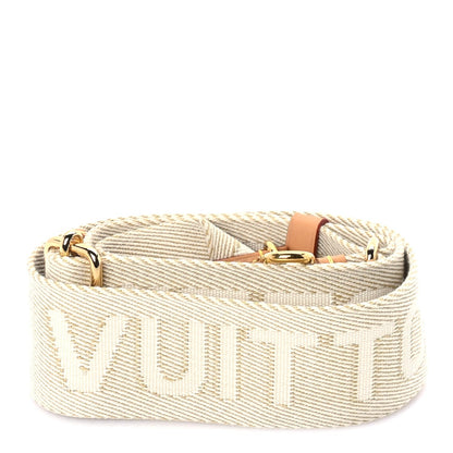Louis Vuitton Jacquard High Rise Shoulder Strap  Beige 2 of 4