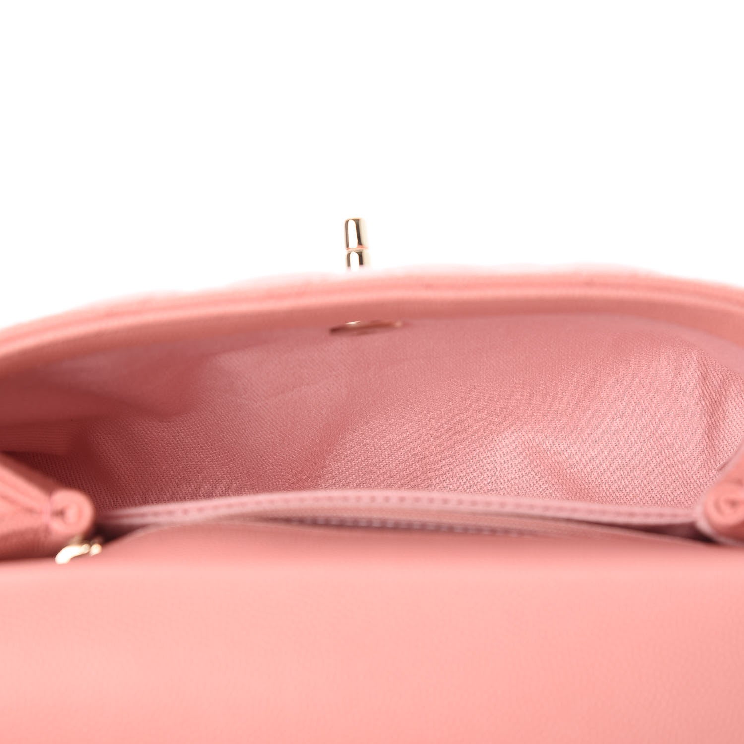 Chanel Caviar Quilted Mini Coco Handle Flap Pink 6 of 14