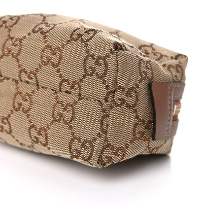 Gucci Monogram Small Cosmetic Case Metallic Bronze 9 of 9