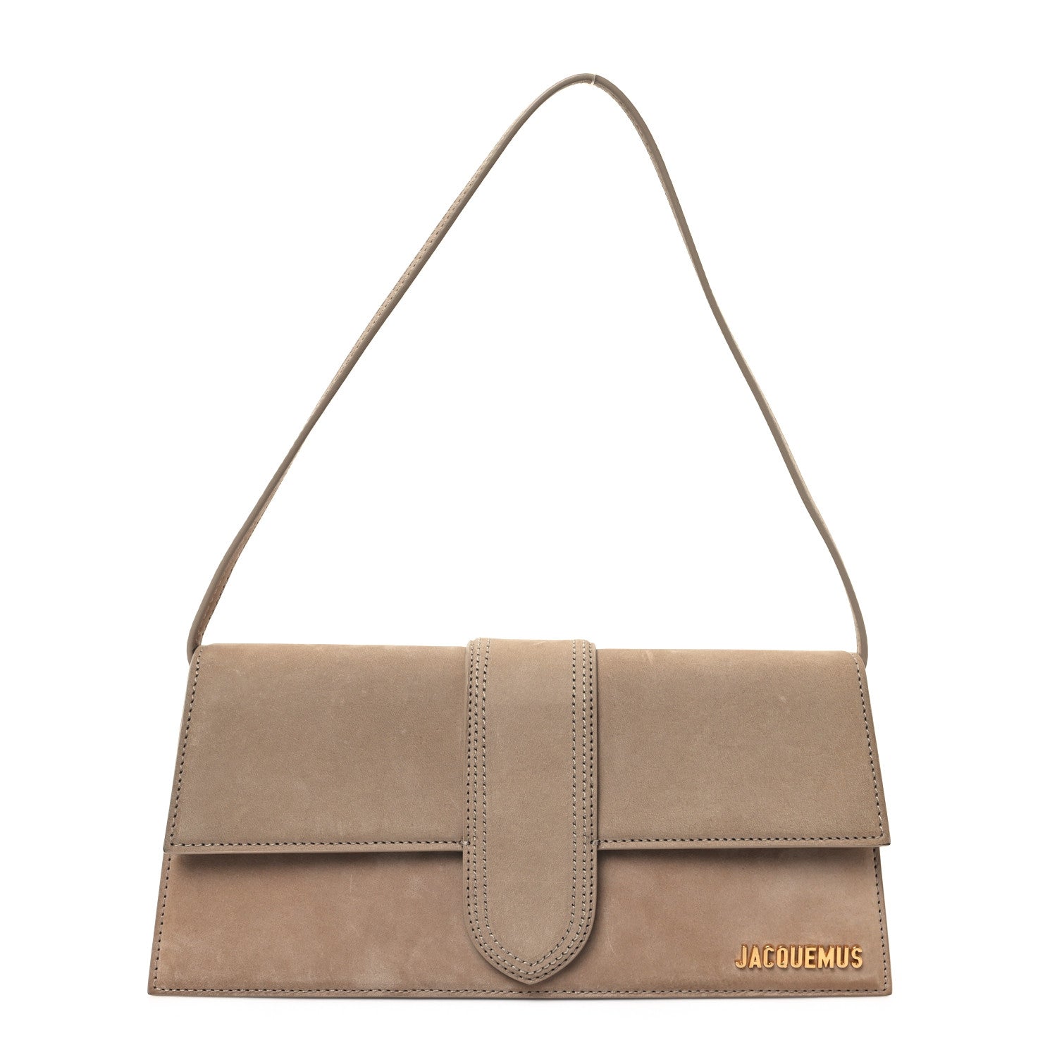 Jacquemus Suede Le Bambino Long Dark Beige 1 of 10